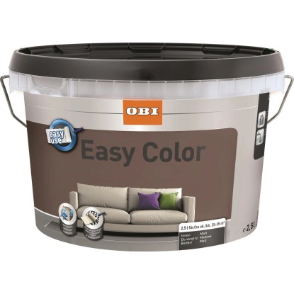 OBI Easy Color beltéri falfesték Toffee matt 2,5 l