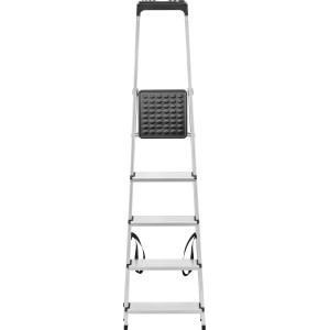 5 fokos alumínium háztartási létra 297 cm munkamagassággal és 150 kg teherbírással.