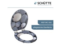 Eisl WC-ülőke Grey Stones Holzkern leeresztő automatikával Eisl WC-ülőke Grey Stones Holzkern leeresztő automatikával