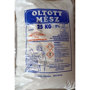Zsák mészhabarcs, 25 kg, építési munkákhoz. Kategória: Cement és mész.