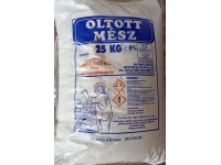 Oltott mész 25kg Oltott mész 25kg