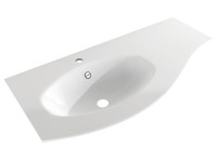 Mosdókagyló ásványi öntvényből 104 cm