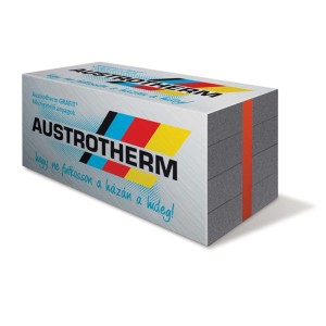 Austrotherm grafit hőszigetelő lapok csomag, EPS szigetelés az energiahatékony építéshez.