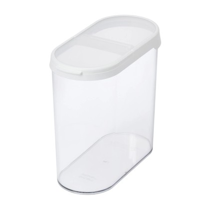 SmartStore Flip szárazélelmiszer tároló, 1,7 l, átlátszó. Élelmiszer tárolás.
