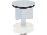 OBI excenteres lefolyódugó 40 mm fehér-krómozott OBI excenteres lefolyódugó 40 mm fehér-krómozott