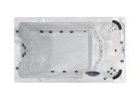 Ibiza kültéri úszómedence fehér