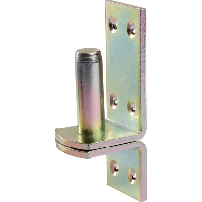 D1 felcsavarozható pántfül csap sárga horganyzott 115 mm x 40 mm 16 mm