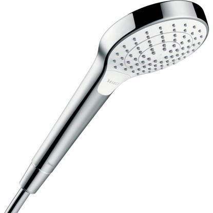 Hansgrohe kézi zuhany Croma Select S Vario 3-féle zuhanysugárral fehér-króm