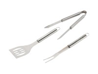 OBI rozsdamentes acél grillkészlet 3 részes