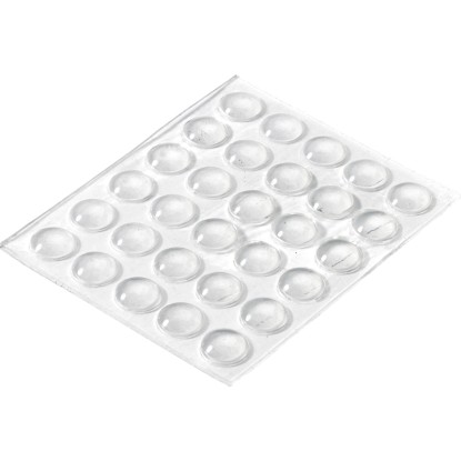 Hettich ajtóütköző átmérője 2,5 mm átlátszó öntapadó
