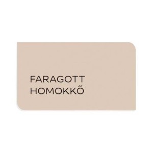 Színminta a t.b.t. falfestékből homokkő színben. Ideális belső színválasztáshoz.