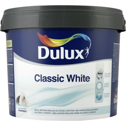 Dulux falfesték beltéri Classic White fehér 5 l