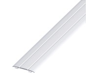 Átvezető profil alumínium öntapadó 37 mm x 2,5 mm ezüst-eloxált 1 m Átvezető profil alumínium öntapadó 37 mm x 2,5 mm ezüst-eloxált 1 m