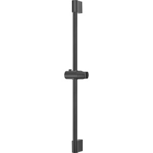 Matt fekete zuhanyrúd csúszkával baliv zuhanygarnitúrákhoz. Modern design a fürdőszobába.
