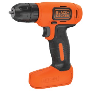 Black+Decker BDCD8 Solo akkus fúró-csavarozó, narancs/fekete. Kompakt fúró-csavarozó fúráshoz és csavarozáshoz.