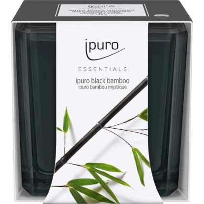 ipuro illatgyertya Essantials Black Bamboo 125 gramm