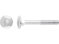 LUX kapupántcsavar M6 x 40 mm horganyzott részmenet 100 db LUX kapupántcsavar M6 x 40 mm horganyzott részmenet 100 db