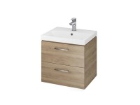 Cersanit Lara dió fürdőszobabútor szett króm fogantyúkkal Cersanit Lara dió fürdőszobabútor szett króm fogantyúkkal