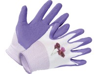 LUX kerti kesztyű latex lila méret: 7