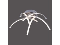 Paul Neuhaus LED-es mennyezeti lámpa Valerie acél IP20