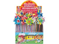 Színes szélforgó 16 cm átmérő