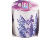 Verona illatos üvegpoharas mécses levendula illatú Verona illatos üvegpoharas mécses levendula illatú