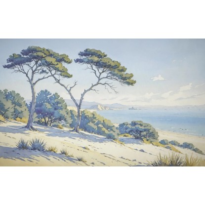 Komar Sandy Coast vliestapéta 400 cm x 250 cm