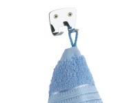 Wenko Duo faliakasztó, fényes rozsdamentes acél