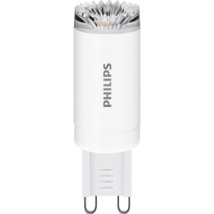Philips LED izzó G9, 2,5W, meleg fehér. Kompakt LED lámpa tűlábbal.