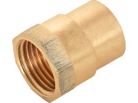 OBI forrasztható összekötő karmantyú 18 mm x 18,6 mm (Rp 1/2) vörösöntvény OBI forrasztható összekötő karmantyú 18 mm x 18,6 mm (Rp 1/2) vörösöntvény