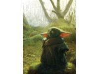 Komar vlies fotótapéta Mandalorian Grogu Acrylic 200 cm x 280 cm