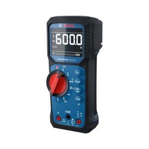Bosch Professional GDM 600-15 digitális multiméter precíz mérésekhez, kék/fekete.