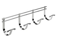 Hettich ruhafogas 4 akasztóval krómozott
