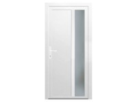 Mellékbejárati ajtó K511 műanyag fehér 98 cm x 198 cm balos Mellékbejárati ajtó K511 műanyag fehér 98 cm x 198 cm balos