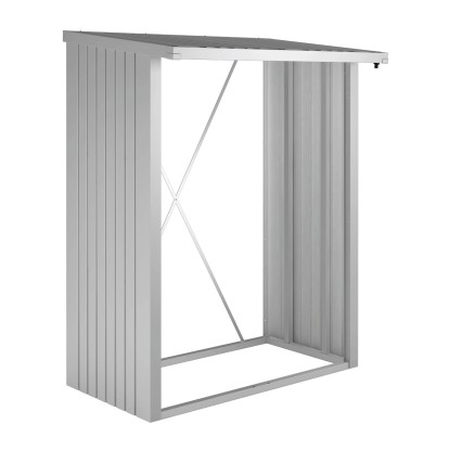 Biohort WoodStock 150-es méret ezüstmetál 157 x 102 x 199 cm