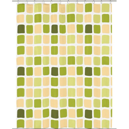 Kleine Wolke Sonny zuhanyfüggöny 180 cm x 200 cm algaszínű