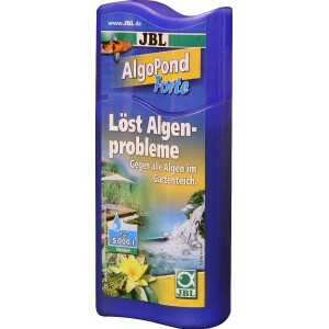 JBL AlgoPond Forte 250ml alga elleni védelemhez kerti tavakban.