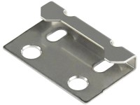 Kovalex kezdő-/zárókapcsok WPC teraszpadlókhoz, fém, 10 darab Kovalex kezdő-/zárókapcsok WPC teraszpadlókhoz, fém, 10 darab