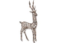 LED dekor rénszarvas figura 122 cm LED dekor rénszarvas figura 122 cm