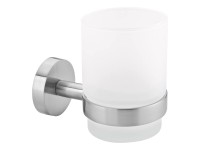 tesa MOON fogkefetartó pohár rozsdamentes acél hatás ragasztós rögzítésű