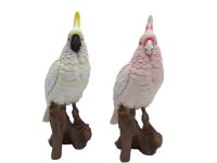 Dekorfigura kakadu 26 cm Dekorfigura kakadu 26 cm