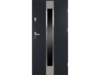 O.K.Doors kültéri fém bejárati ajtó Neptun antracit 97 cm x 207 cm bal