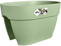 Elho Vibia Campana korlát virágcserép 39 cm x 26 cm x 22 cm pisztáciazöld
