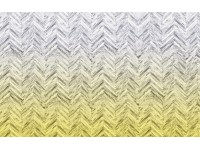 Komar vlies fotótapéta Herringbone Yellow 400 cm x 250 cm