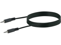 Schwaiger audio csatlakozókábel 3,5 mm, Jack dugó fekete 1,5 m Schwaiger audio csatlakozókábel 3,5 mm, Jack dugó fekete 1,5 m