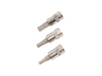 LUX Comfort dugókulcskészlet, 3 részes, Hex (hatlapú), 4-6 mm LUX Comfort dugókulcskészlet, 3 részes, Hex (hatlapú), 4-6 mm