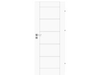 Keretes beltéri ajtólap Prius 50 Fehér 75 cm x 210 cm jobbos