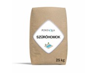 Kvarchomok szűrőtöltet / 0,4-0,8  mm / 25kg