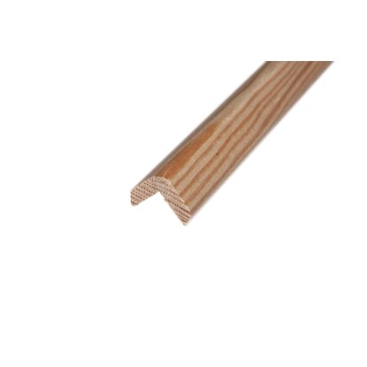 Külső sarokléc erdeifenyő 32 mm x 32 mm x 2100 mm