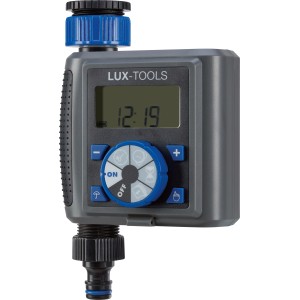 LUX Digitális öntözőkomputer EBC-8/1 az automatikus kertöntözéshez.